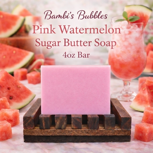 New! Summer Fruits Shea Butter 4oz Bar Assorted Scents Available - Picture 4 of 9